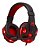 Headset Pro Gaming Gears c/LED Vermelho PC PS4 XBOX Celular KP-397 Knup - Imagem 1