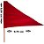 Kit 10 Bandeiras Triangular 50X75cm com Mastro de 70cm - Imagem 3
