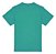 Camiseta básica  UNISSEX  Verde Menta  fio 30.1 penteado reforço na gola - 190 G -  Modelagem Streetwear - Gola canelada 2x1 . - Imagem 3
