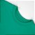 Camiseta básica  UNISSEX  Verde Menta  fio 30.1 penteado reforço na gola - 190 G -  Modelagem Streetwear - Gola canelada 2x1 . - Imagem 2