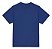 Camiseta básica  UNISSEX  Azul Marinho  fio 30.1 penteado reforço na gola - 190 G -  Modelagem Streetwear - Gola canelada 2x1 . - Imagem 1