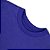 Camiseta básica  UNISSEX  Azul Marinho  fio 30.1 penteado reforço na gola - 190 G -  Modelagem Streetwear - Gola canelada 2x1 . - Imagem 2