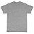 Camiseta básica  UNISSEX Cinza mescla claro fio 30.1 penteado reforço na gola - 170 G -  Modelagem Surfwear - Gola canelada 1x1 . - Imagem 1