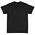 Camiseta básica  UNISSEX Preto fio 30.1 penteado reforço na gola - 170 G -  Modelagem Surfwear - Gola canelada 1x1 . - Imagem 1