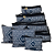 KIT ORGANIZADOR DE MALA PERSONALIZADO - 7 PÇS - Imagem 1