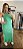 Vestido regata canelado Verde claro - Imagem 2