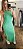 Vestido regata canelado Verde claro - Imagem 1