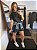 Vestido camisetão algodão preto - Imagem 2
