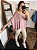 Blusa morcego Stella no viscolycra na cor rosa - Imagem 3