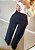 Calça pantalona de viscose c elastano preto - Imagem 1