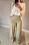 Calça pantalona de viscose c elastano verde - Imagem 2