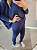Calça lipo c ziper tratorado c costura azul marinh - Imagem 3