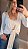 Blusa transpassada manga longa viscol off white - Imagem 7