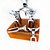 Garfo Tridente com 6 Garfinhos para Petiscos - Base Personalizada - Imagem 2