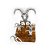 Garfo Tridente Bode Beard com 6 garfinhos para Petiscos - Personalizado - Imagem 2