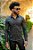 Camisa Slim Fit Manga Longa Preta - Imagem 2