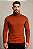 Blusa Gola Alta em Tricô – Preta e Terracota - Imagem 2
