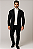 Sobretudo Masculino em Suede Preto – Elegância Minimalista para Todas as Estações - Imagem 1
