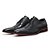 Sapato Brogue Social cor Preto, Ref: 1313 - Imagem 2
