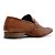 Loafer com Fivela Couro Legitimo cor Caramelo, Ref: 1314 - Imagem 3