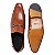 Loafer Social Fivela Couro Legitimo cor Caramelo, Ref: 125 - Imagem 4