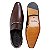 Loafer Social Fivela Couro Legitimo cor Tabaco, Ref: 125 - Imagem 4