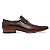 Loafer Social Fivela Couro Legitimo cor Tabaco, Ref: 125 - Imagem 1
