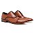 Sapato Oxford Caramelo Social em Couro, Mod: 124 - Imagem 2