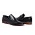 Loafer Social em Couro Legitimo cor Preto, Ref: 130 - Imagem 3