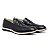 Loafer Casual Máscara cor Preto, Ref: 141 - Imagem 2