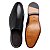 Loafer Social Liso cor Preto, Couro Legitimo Feito A Mão, Ref: 161 - Imagem 3