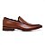 Loafer Social Liso cor Caramelo, Couro Legitimo Feito A Mão, Ref: 161 - Imagem 1