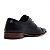 Derby Social Fino Preto, Couro Legitimo, Ref: 154 - Imagem 4