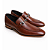 Loafer Social Couro Legitimo cor Tabaco, Ref: 2006 - Imagem 2