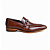 Loafer Social Couro Legitimo cor Tabaco, Ref: 2006 - Imagem 1