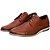 Sapato Casual Derby Cor Caramelo Couro Legitimo, Ref: 040M - Imagem 2
