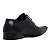 Sapato Social De Amarrar Preto Couro Legitimo Feito A Mão, Ref: 401 - Imagem 4