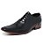 Sapato Social Wholecut cor Preto, Couro Legitimo Feito A Mão, Ref: 520 - Imagem 1