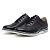Sapato Casual Esporte Fino, Preto Couro Legitimo, Ref: 1111 - Imagem 2