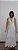 Vestido de tricô longo plissado com lurex - Imagem 1