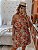 Vestido tecido plano estampa floral ciganinha - Imagem 3