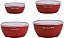 Conjunto de 4 Tigelas de Preparação Clássica com Tampas Empire Red - KitchenAid - Imagem 5
