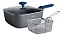 Conjunto de Panela e Fritadeira Aço Inox Multifuncional Smart Click - Imagem 2