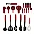 Jogo de Utensílios KitchenAid com 20 Peças Vermelho - Imagem 2