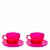 Conjunto 2 Xícaras em Silicone Culinário para CupCake Gelatina e Pudim - Imagem 2