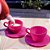 Conjunto 2 Xícaras em Silicone Culinário para CupCake Gelatina e Pudim - Imagem 1