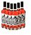 Cordero con piel de lobo Rose Malbec 750 ml caixa com 6 garrafas - Imagem 1