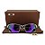 Oculos Oakley Squared Cromada Roxa - Imagem 1