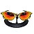 Oculos Oakley Doublexx 24k gold lente vermelha - Imagem 2