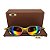 Óculos Oakley  Doublexx Tio2 24K lente arco-iris - Imagem 1